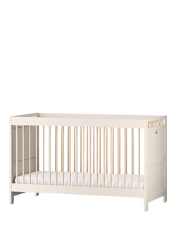 Silver Cross Seville Cotbed and Mattress, Cashmere/Oak, Oak