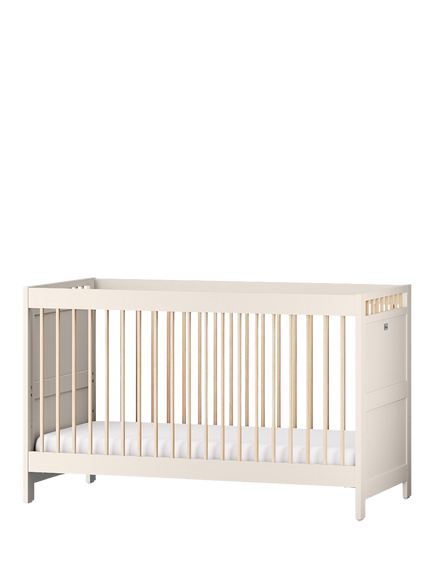 Silver Cross Seville Cotbed and Mattress, Cashmere/Oak, Oak