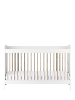 Silver Cross Valencia Cotbed, Ash White, Ash White