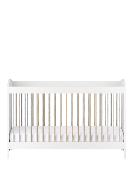 Silver Cross Valencia Cotbed, Ash White, Ash White