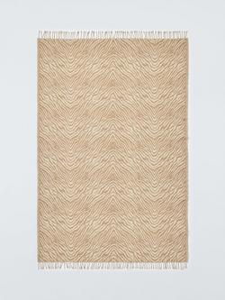 John Lewis Animal Throw, Natural - view 2, Multi