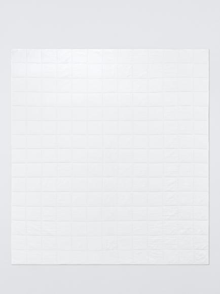 John Lewis Muslin Washed Quilted Bedspread - view 2, White
