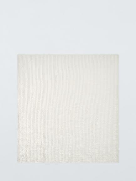 John Lewis Ruched Bedspread - view 2, Greige