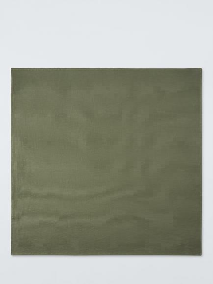 John Lewis Washed Waffle Bedspread - view 2, Avocado