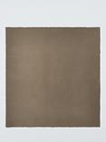 John Lewis Washed Cotton Bedspread, Cocoa
