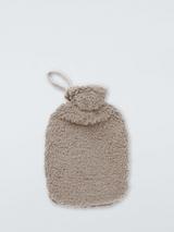 John Lewis Teddy Fleece Hot Water Bottle