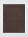 John Lewis Chenille Weave Throw, Cocoa