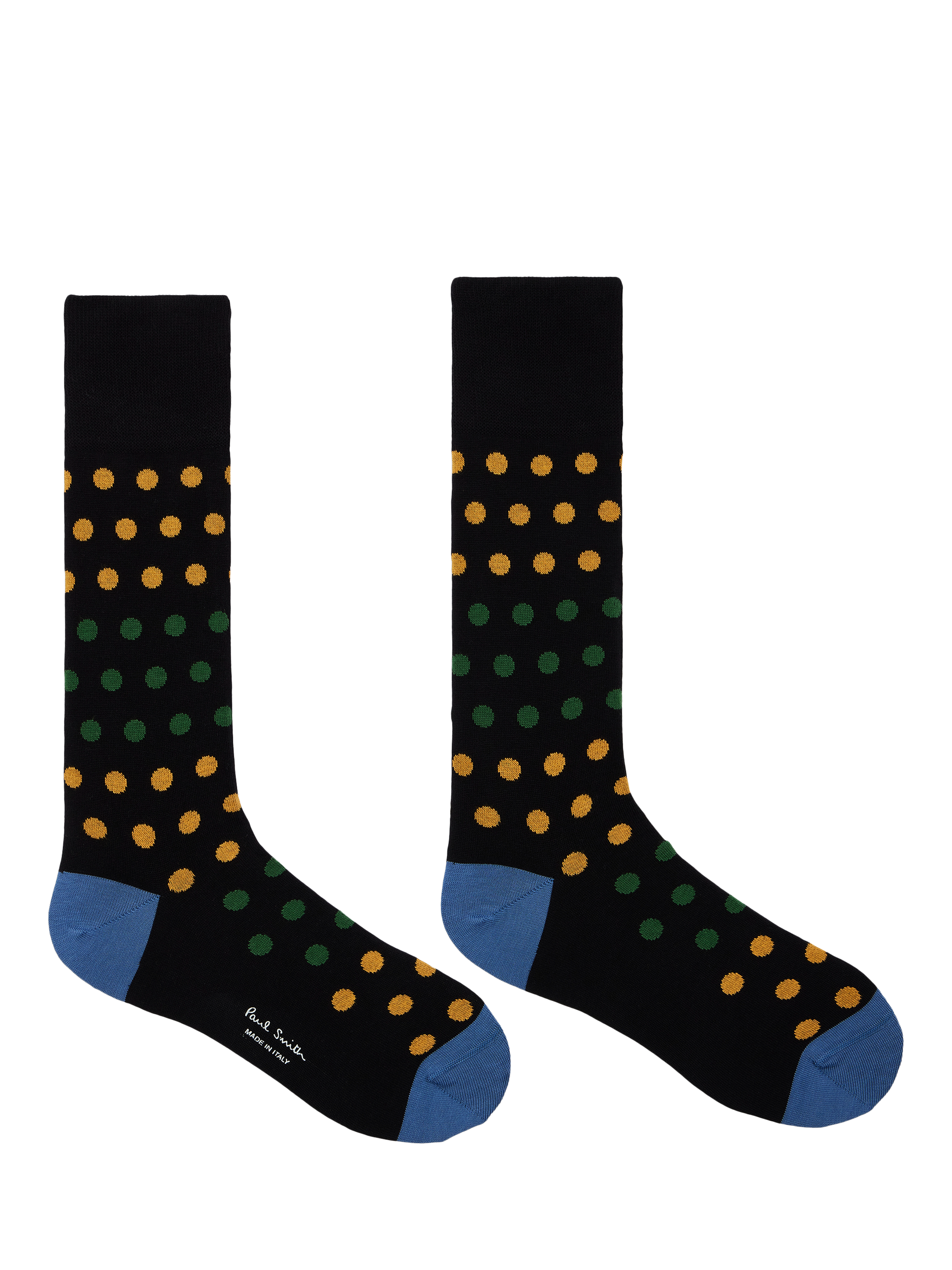 Product image 3 of 4, which shows Paul Smith Patterned Cotton Blend Socks, Pack of 3, Multi