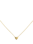 Monica Vinader 14ct Mini Heart Chain Necklace, Gold
