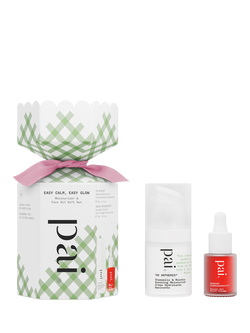 Pai Easy Calm, Easy Glow Moisturiser & Face Oil Skincare Gift Set, 