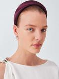 John Lewis Aria Headband, Claret
