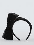John Lewis Aubrey Bow Headband, Black