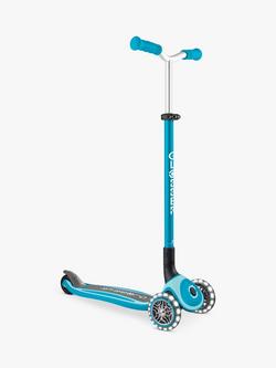 Globber Master Lights Scooter, Sky Blue