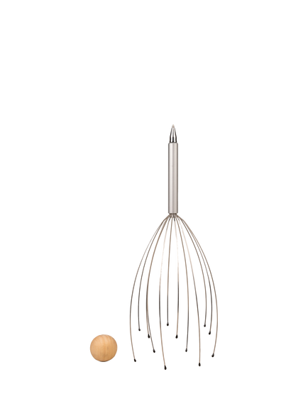 Kikkerland 3-in-1 Head Massager, Multi, Multi