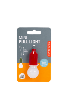 Kikkerland Mini Pull Light, Assorted