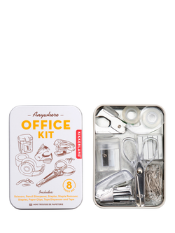 Kikkerland Mini Office Kit - view 2, Yellow