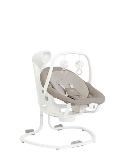 Joie Baby Serina 2-in-1 Swing and Rocker, Walnut, Walnut