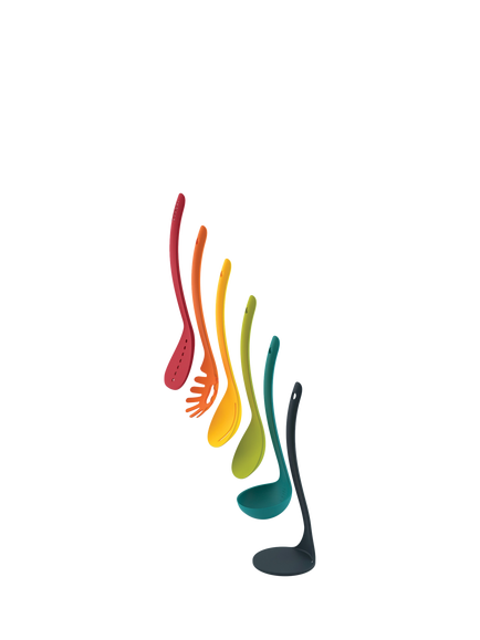 Joseph Joseph Nest Utensils Plus Compact Kitchen Utensils Set, 5 Piece - view 2, Multi
