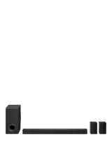 LG US80TR Bluetooth Wi-Fi Soundbar with Dolby Atmos, DTS:X, Wireless Subwoofer & Rear Speakers, Black