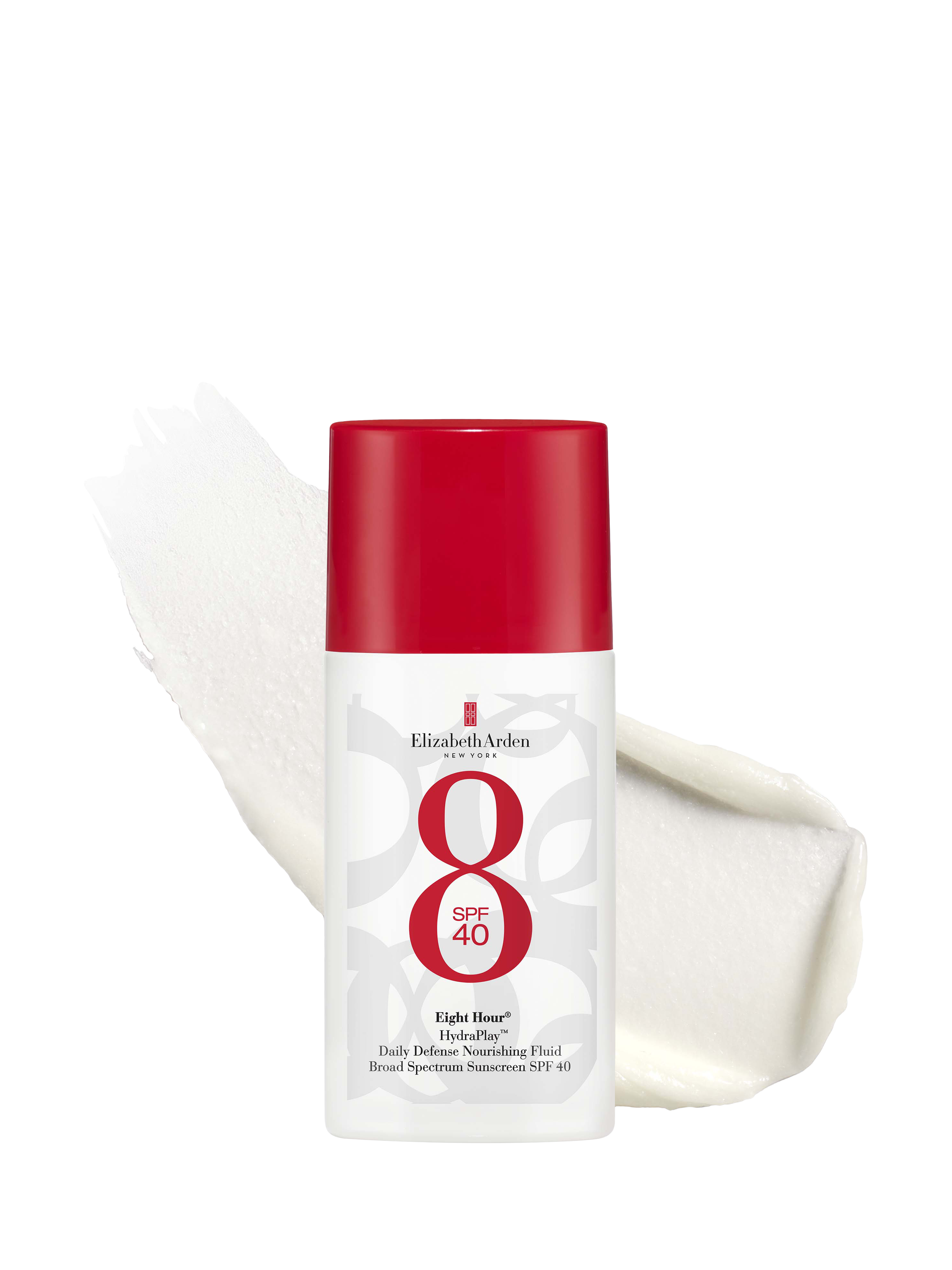Product image 3 of 9, which shows Elizabeth Arden Eight Hour® HydraPlay Daily Defense Nourishing Fluid SPF 40, 50ml