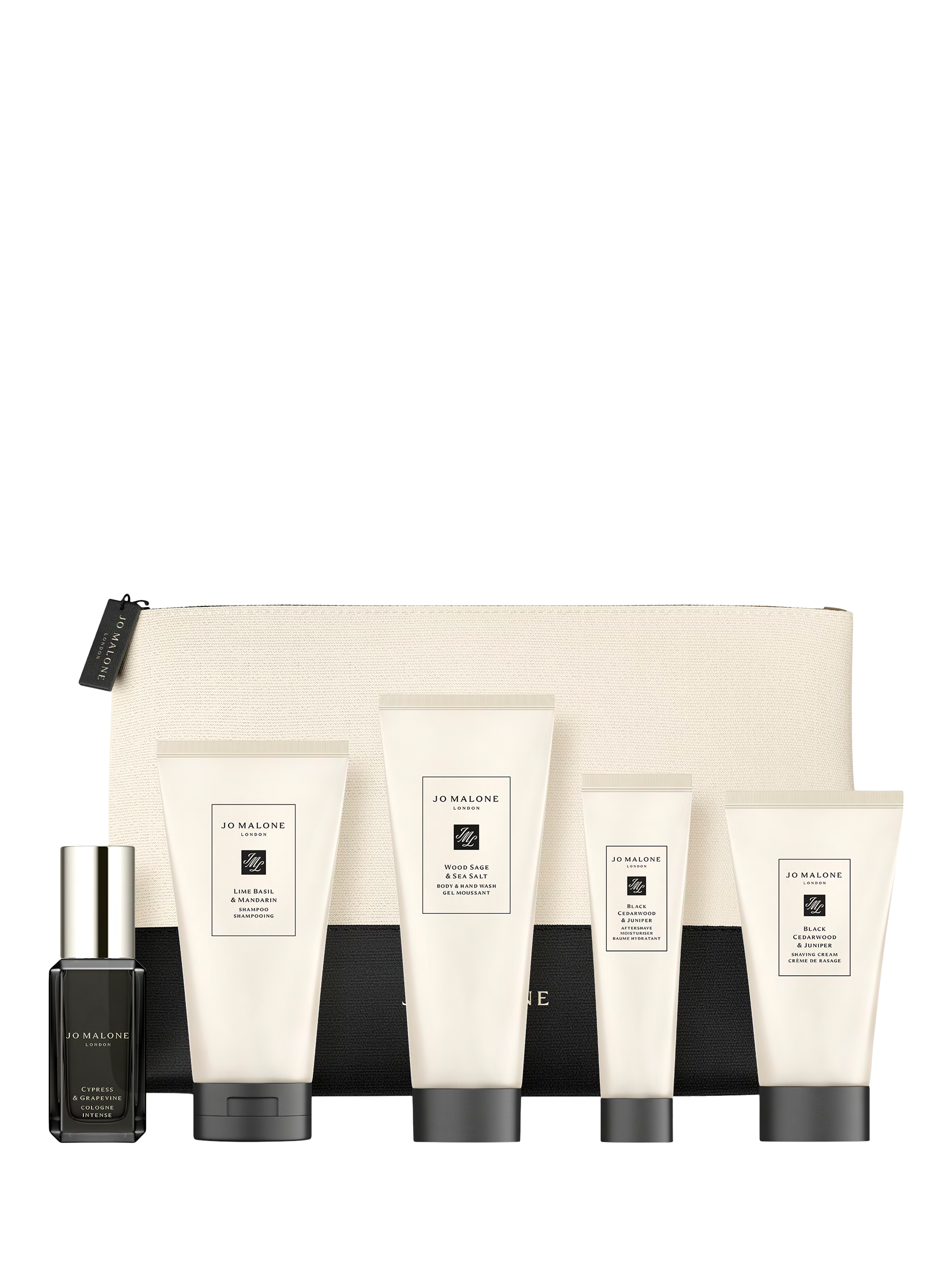 Product image 1 of 4, which shows Jo Malone London Men's Grooming Travel Kit Gift Set