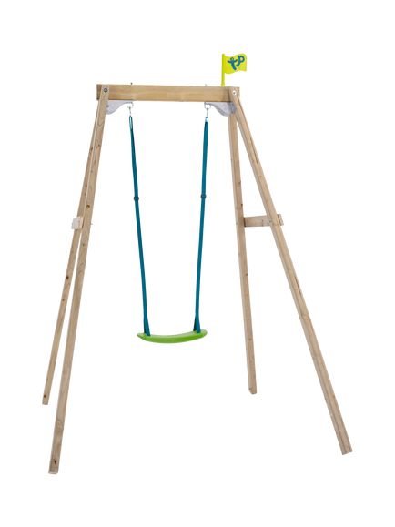 TP Toys Forest Wood Frame Single Swing, Multi