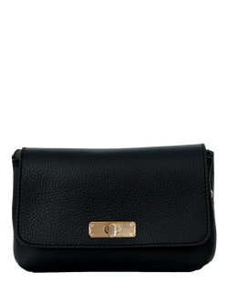 Apatchy London The Maisie Leather Crossbody Bag - view 2, Black