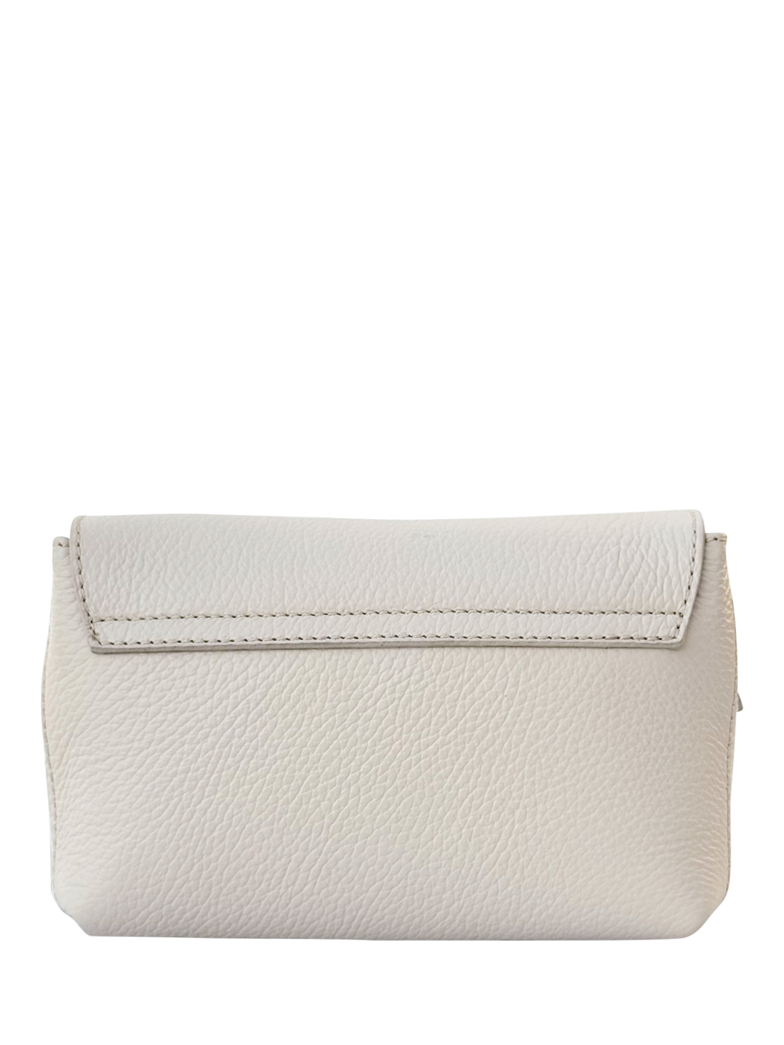 Product image 5 of 9, which shows Apatchy London The Maisie Leather Crossbody Bag, Stone