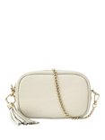 Apatchy London The Mini Tassel Leather Crossbody Bag