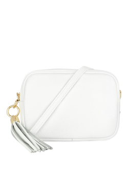 Apatchy London Chain Strap Leather Camera Bag - view 2, White