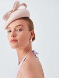 Whiteley Kirsten Wool Felt Pillbox Fascinator, Oatmeal