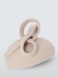 Whiteley Kirsten Wool Felt Pillbox Fascinator, Oatmeal
