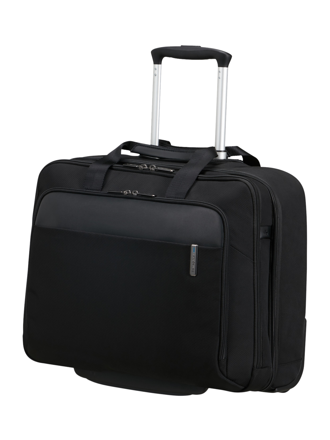 Product image 1 of 6, which shows Samsonite Evosight 17.3" Wheeled Laptop Bag, Black