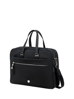 Samsonite Karissa Evo 15" Laptop Briefcase, 15L, Black, Black