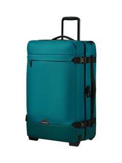 Samsonite Roadseeker 2-Wheel 68cm Duffel Suitcase, Black, Teal