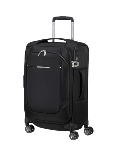 Samsonite Re-Lite Spinner 4-Wheel 55cm Expandable Cabin Case, Black