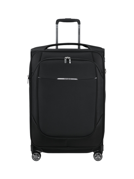 Samsonite Re-Lite 4-Wheel Spinner 67cm Expandable Medium Suitcase, 79L - view 2, Black