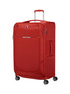 Samsonite Re-Lite Spinner 4-Wheel 78cm Expandable Suitcase, Red