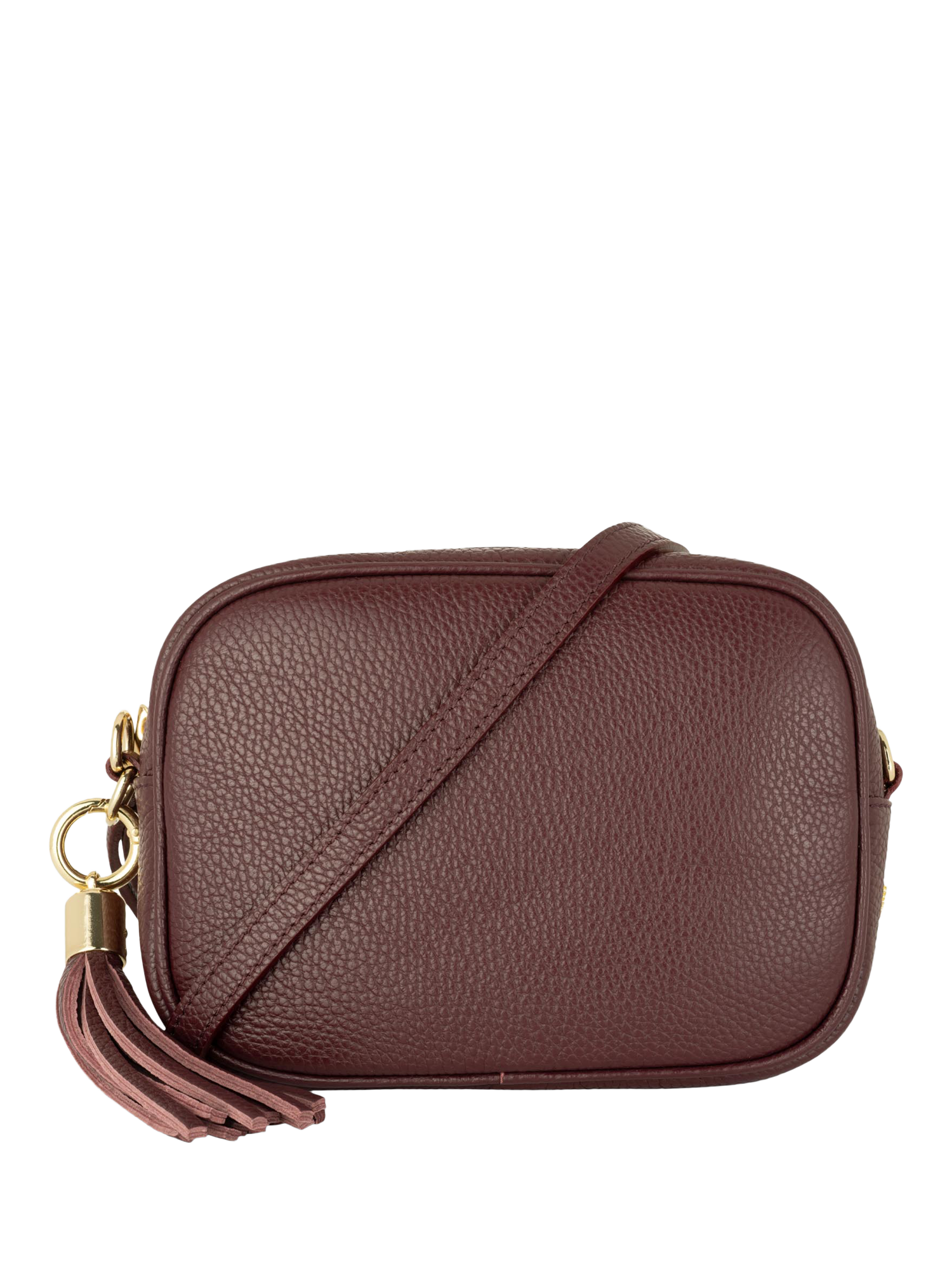 Product image 1 of 5, which shows Apatchy London Leather Crossbody Camera Bag, Port