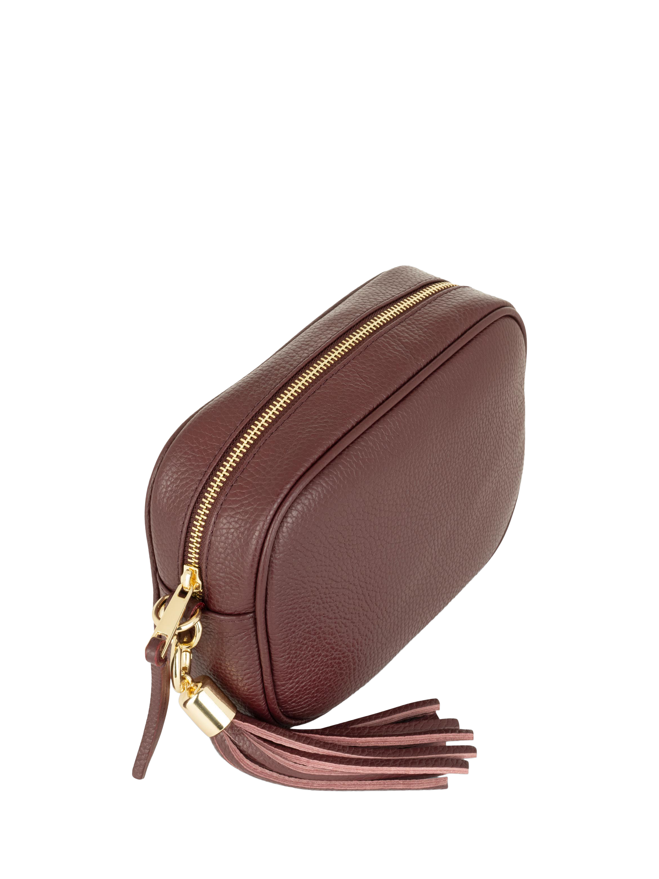 Product image 4 of 5, which shows Apatchy London Leather Crossbody Camera Bag, Port