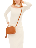 Apatchy London Leather Crossbody Bag, Tan