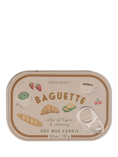 DesignWorks Ink Paddywax Bistro Baguette Scented Candle, 201g