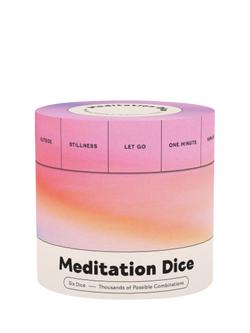 Chronicle Books Meditation Dice, Multi