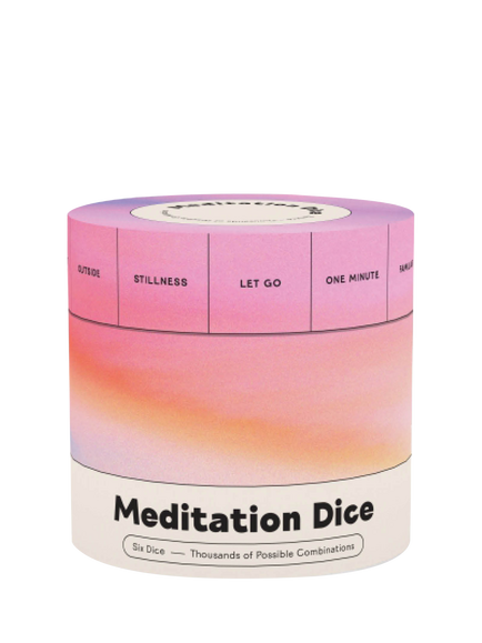 Chronicle Books Meditation Dice, Multi