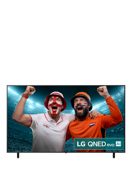 LG 86QNED85A6C (2025) QNED Mini LED HDR 4K Ultra HD Smart AI TV, 86 inch, Charcoal Black, Charcoal Black