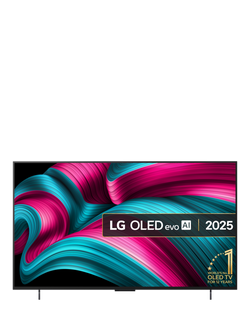LG OLED42C54LA (2025) OLED evo HDR 4K Ultra HD Smart AI TV, 42 inch with Dolby Atmos, Dark Titan Silver, Dark Titan Silver