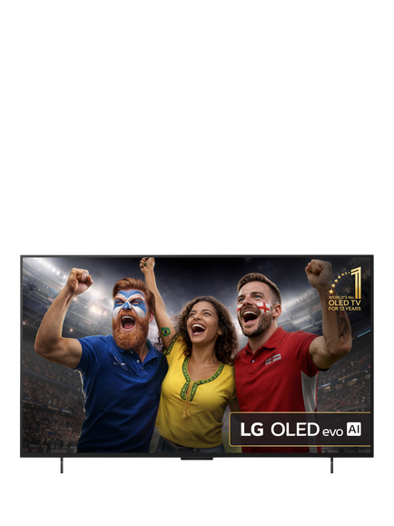 LG OLED42C54LA (2025) OLED evo HDR 4K Ultra HD Smart AI TV, 42 inch with Dolby Atmos, Dark Titan Silver, Dark Titan Silver