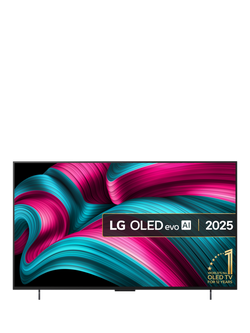 LG OLED42C54LA (2025) OLED evo HDR 4K Ultra HD Smart AI TV, 42 inch with Dolby Atmos, Dark Titan Silver - view 2, Dark Titan Silver