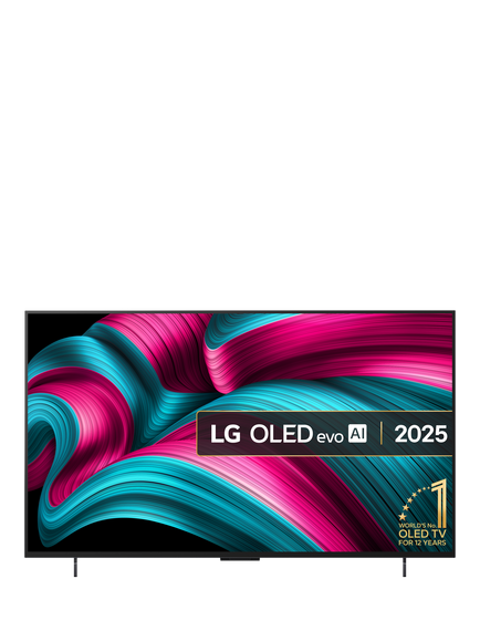 LG OLED42C54LA (2025) OLED evo HDR 4K Ultra HD Smart AI TV, 42 inch with Dolby Atmos, Dark Titan Silver - view 2, Dark Titan Silver