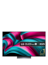 LG OLED65C54LA (2025) OLED HDR 4K Ultra HD Smart TV, 65 inch with Dolby Atmos, Dark Titan Silver